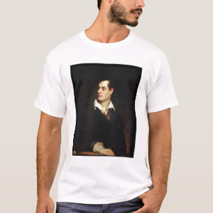 Camiseta Retrato de señor Byron (1788-1824) (aceite en