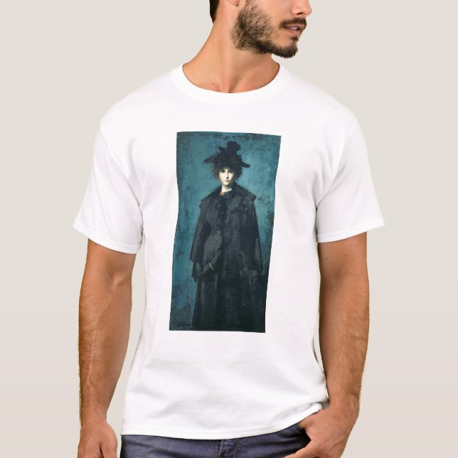Camiseta Retrato de señora Laura Leroux (Anverso)