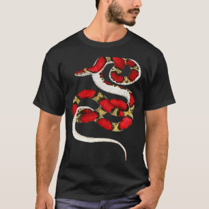 Camiseta Retrato de serpiente de escarlata