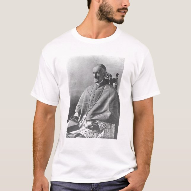 Camiseta Retrato de servir cardinal (Anverso)
