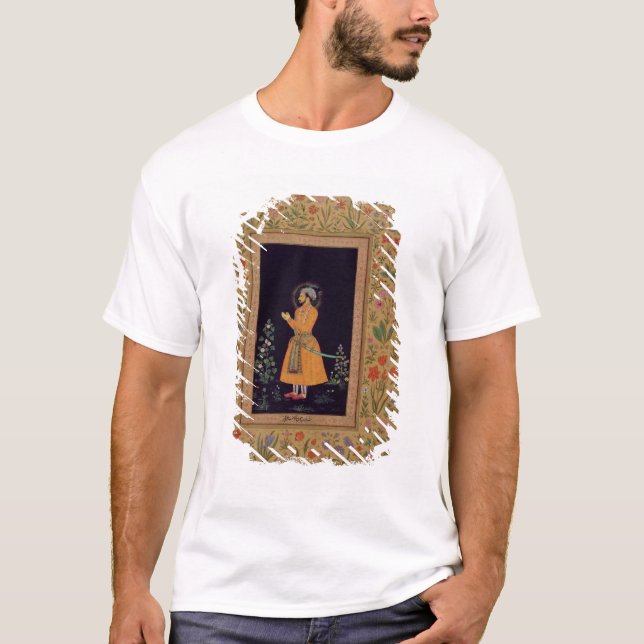 Camiseta Retrato de Shah Jahan (1592-1666) Mughal, c.1632 (Anverso)