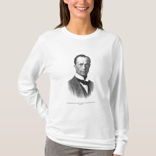Camiseta Retrato de sir Douglas Mawson (Anverso)