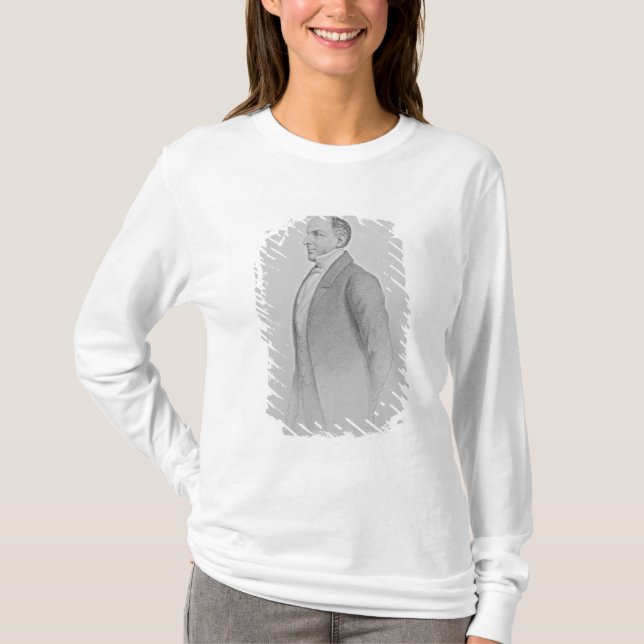 Camiseta Retrato de sir James R.G. Graham (Anverso)