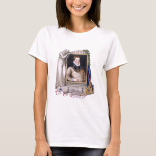 Camiseta Retrato de sir Philip Sidney (1554-86) de la 'nota