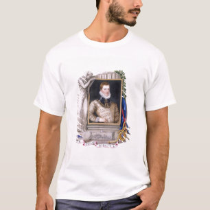 Camiseta Retrato de sir Philip Sidney (1554-86) de la 'nota