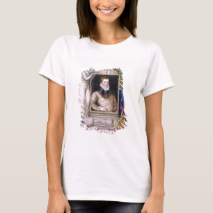 Camiseta Retrato de sir Philip Sidney (1554-86) de la 'nota