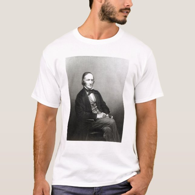 Camiseta Retrato de sir Richard Owen (Anverso)