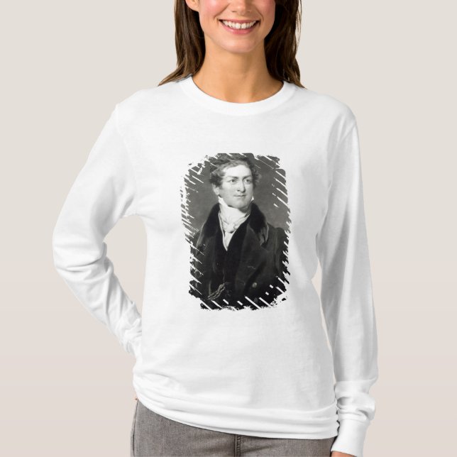 Camiseta Retrato de sir Robert Peel (Anverso)