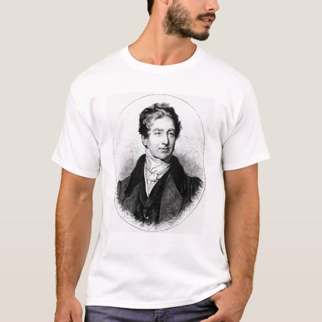 Camiseta Retrato de sir Robert Peel (Anverso)