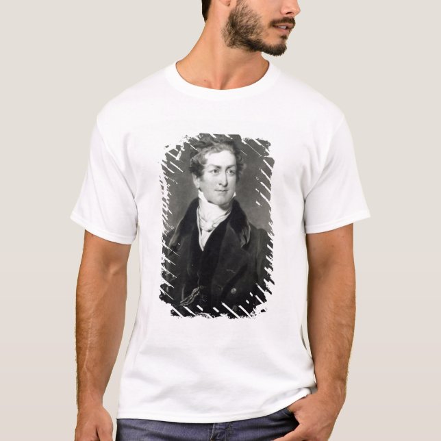 Camiseta Retrato de sir Robert Peel (Anverso)