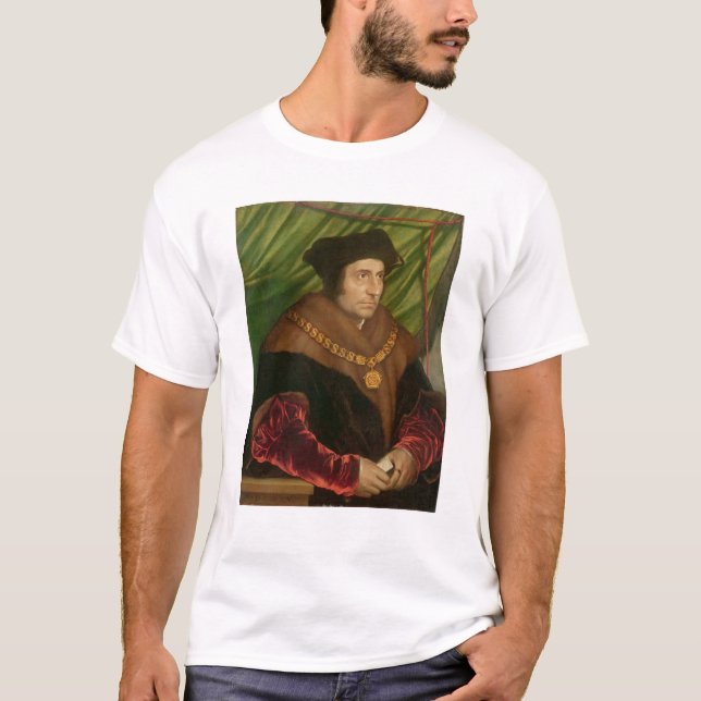 Camiseta Retrato de sir Thomas More (Anverso)