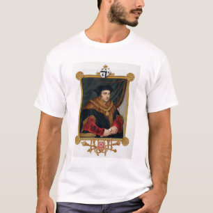 Camiseta Retrato de sir Thomas More (1478-1535) de la 'nota