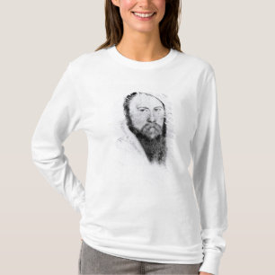 Camiseta Retrato de sir Thomas Wyatt el más joven