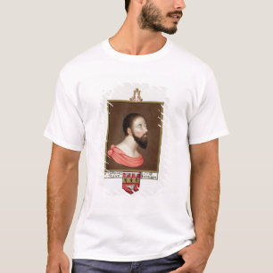 Camiseta Retrato de sir Thomas Wyatt el más joven (c.1521-