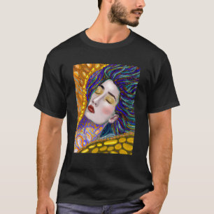 Camiseta Retrato de Sirena Gustav Klimt Estilo 1