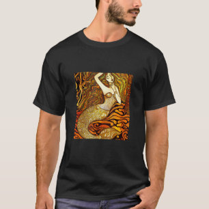 Camiseta Retrato de Sirena Gustav Klimt Style