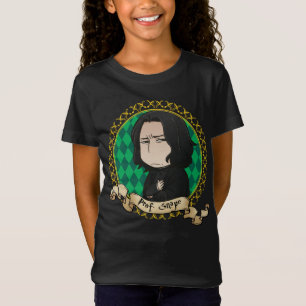 Camiseta Retrato de Snape, profesor anime