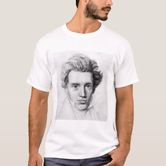 Camiseta Retrato de Soren Kierkegaard