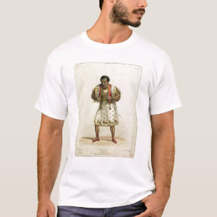 Camiseta Retrato de Sr. Edmund Kean como Othello