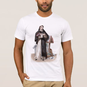 Camiseta Retrato de St Bernard de Clairvaux
