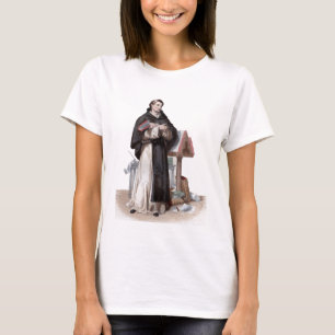 Camiseta Retrato de St Bernard de Clairvaux