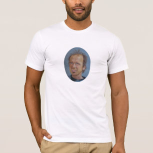 Camiseta Retrato de Steve Riedel y campo de Nome