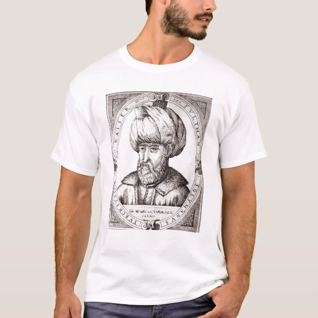 Camiseta Retrato de Suleiman el magnífico (Anverso)
