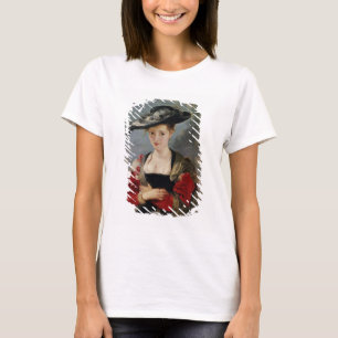 Camiseta Retrato de Susanna Lunden (?) (Le Chapeau de Pail