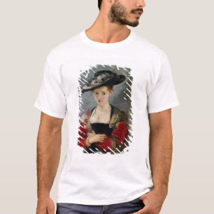 Camiseta Retrato de Susanna Lunden (?) (Le Chapeau de Pail