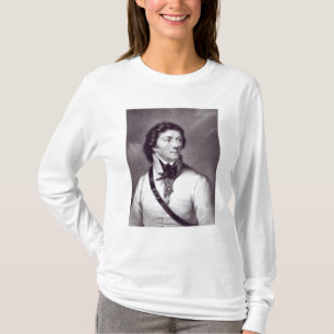 Camiseta Retrato de Tadeusz Kosciuszko
