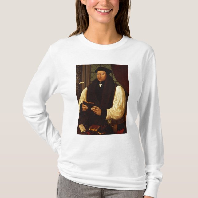 Camiseta Retrato de Thomas Cranmer 1546 (Anverso)