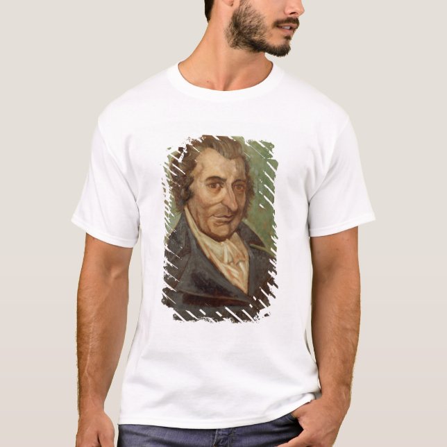 Camiseta Retrato de Thomas Paine (Anverso)