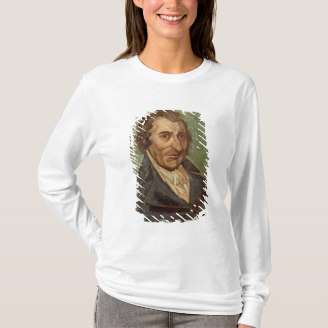 Camiseta Retrato de Thomas Paine (Anverso)