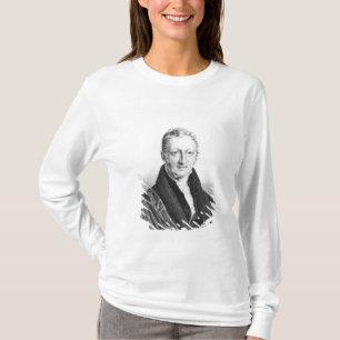 Camiseta Retrato de Thomas Robert Malthus