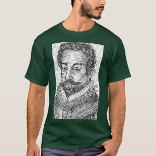Camiseta Retrato de tinta FRANCIS DRAKE TShirt