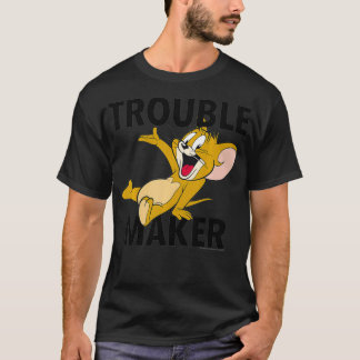 Camiseta Retrato De Tom Y Jerry Trouble