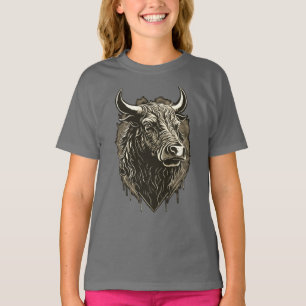 Camiseta Retrato de toro
