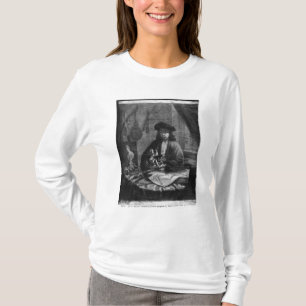 Camiseta Retrato de un artista joven, grabado cerca