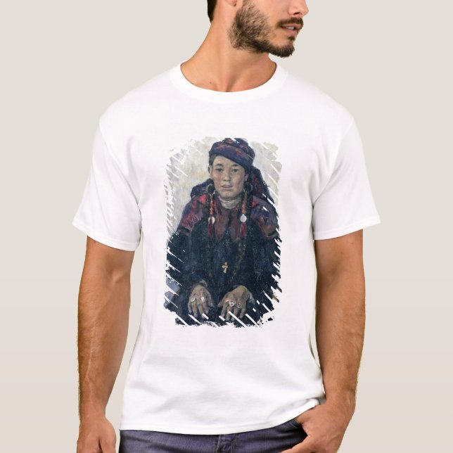 Camiseta Retrato de un Cossack Woman, 1909 (Anverso)