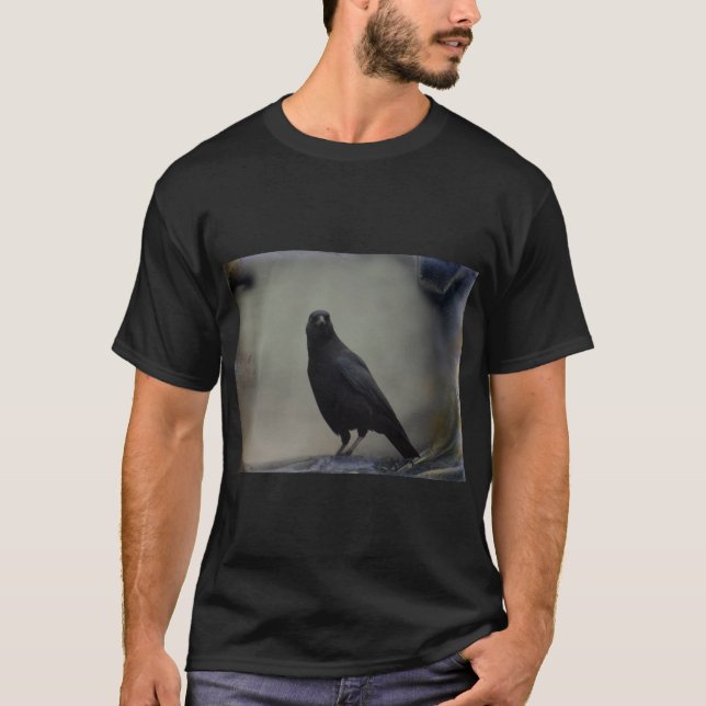 Camiseta Retrato De Un Crow (Anverso)