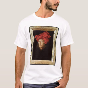 Camiseta Retrato de un hombre, 1433 (aceite en roble)