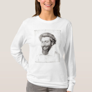 Camiseta Retrato de un hombre barbudo