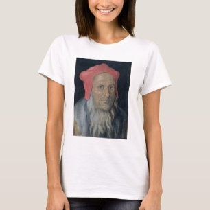 Camiseta Retrato de un hombre barbudo en Red Hat, 1520
