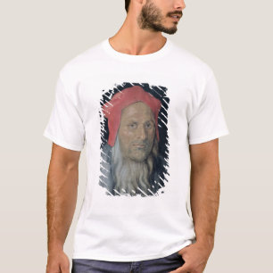 Camiseta Retrato de un hombre barbudo en Red Hat, 1520