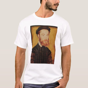 Camiseta Retrato de un hombre con el pelo rubio