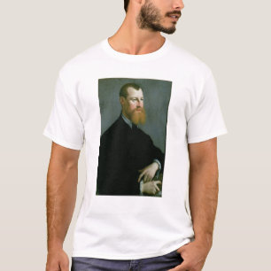 Camiseta Retrato de un hombre con una barba del jengibre