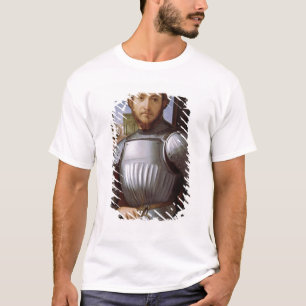 Camiseta Retrato de un hombre en armadura