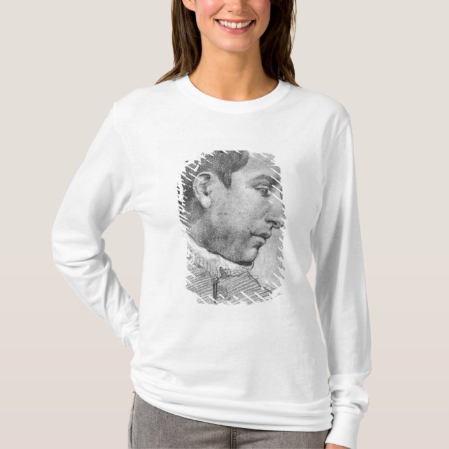 Camiseta Retrato de un hombre joven (Anverso)