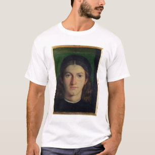 Camiseta Retrato de un hombre joven, c.1505 (aceite en el