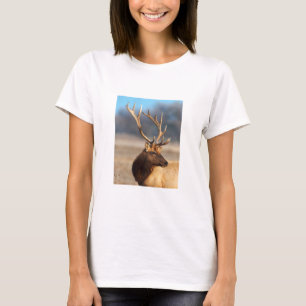 Camiseta Retrato de un impresionante alce toro